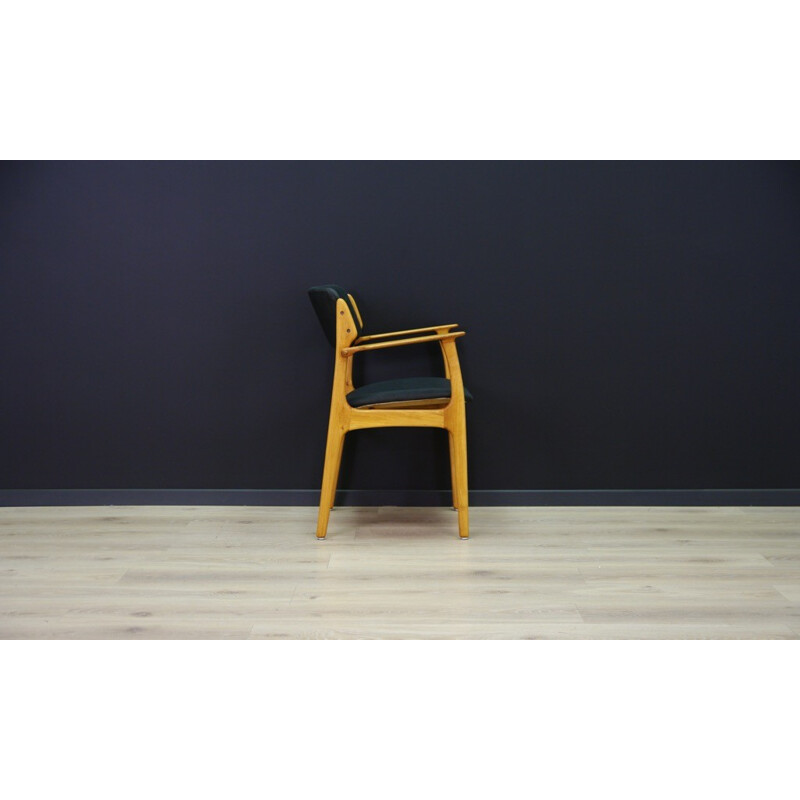 Fauteuil scandinave vintage par Erik Buch - 1970