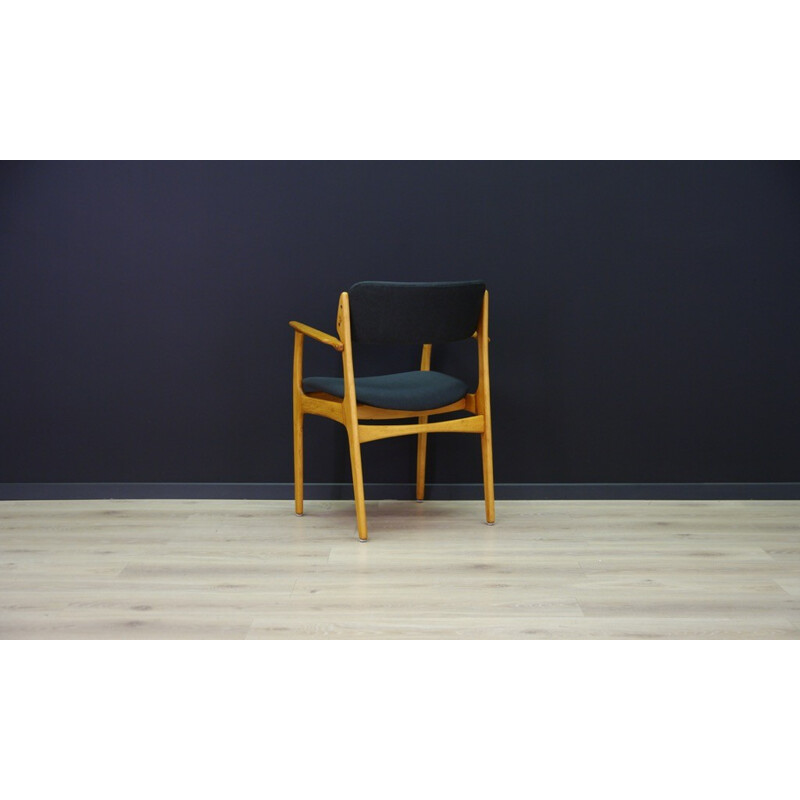 Fauteuil scandinave vintage par Erik Buch - 1970