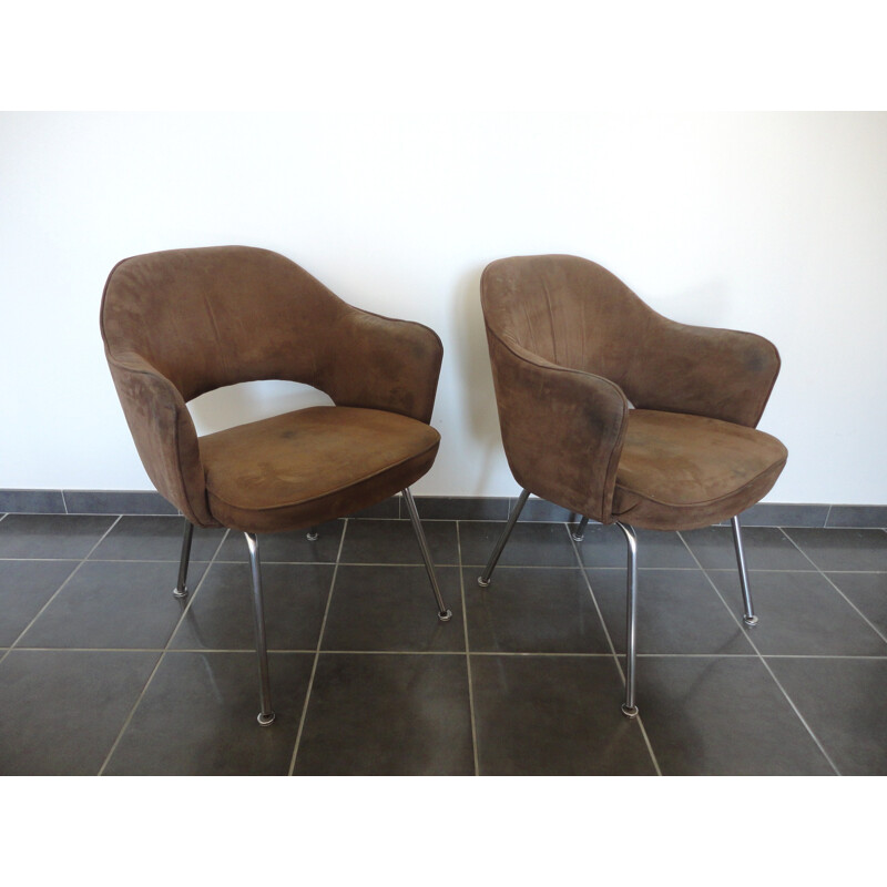 Pair of armchair "Conferance Chair", Eero SAARINEN - 1950s