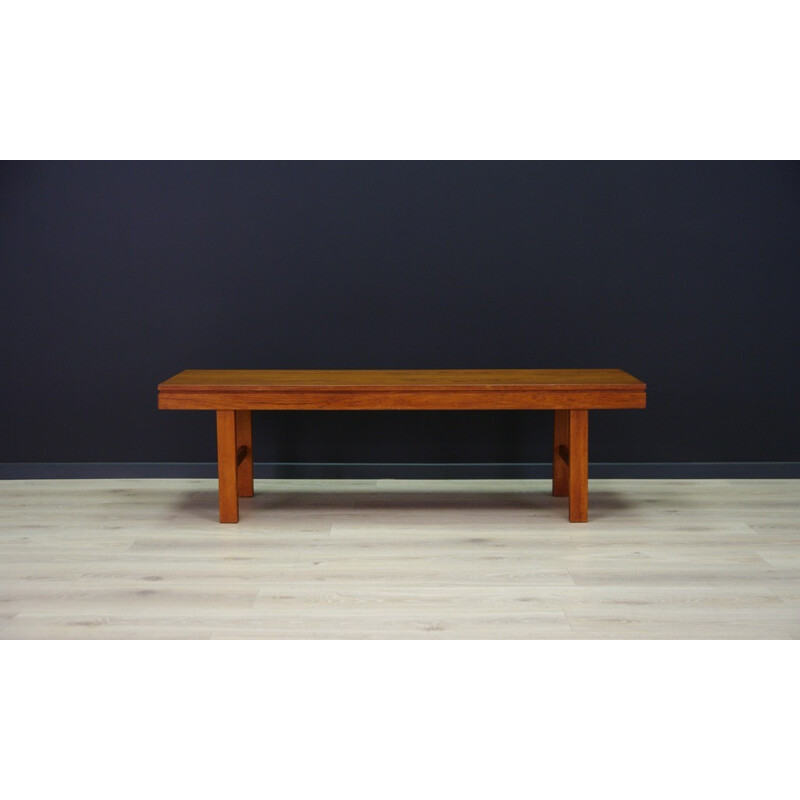 Mid-century teak coffee table - 1960s