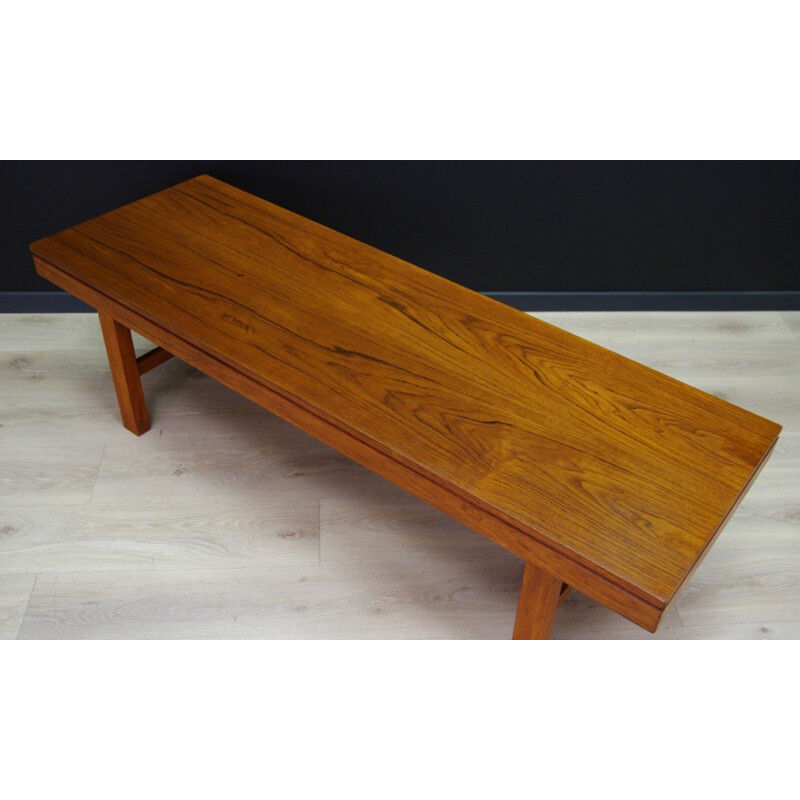 Mid-century teak coffee table - 1960s