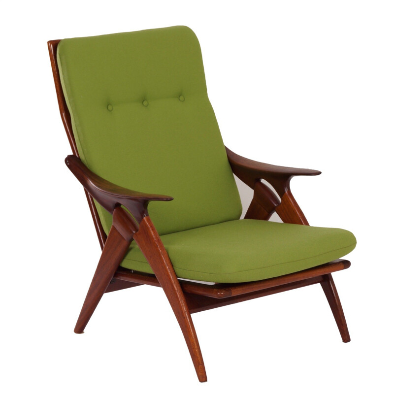 Teak Easy Chair The Knot by De Ster Gelderland - 1960s