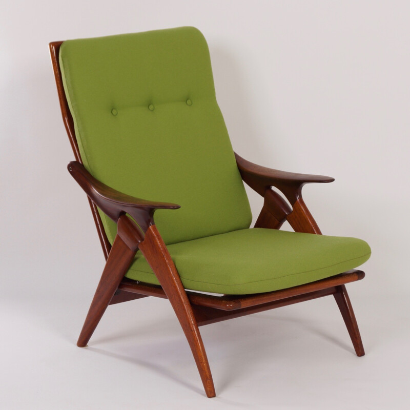 Teak Easy Chair The Knot by De Ster Gelderland - 1960s