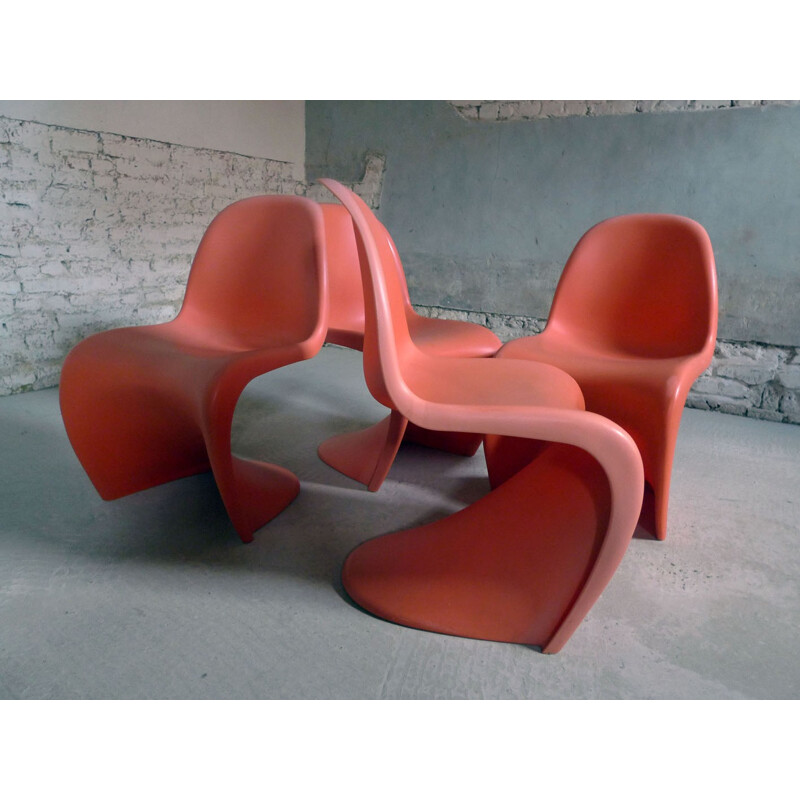 Mid-century chair by Verner Panton for Vitra - 2000s