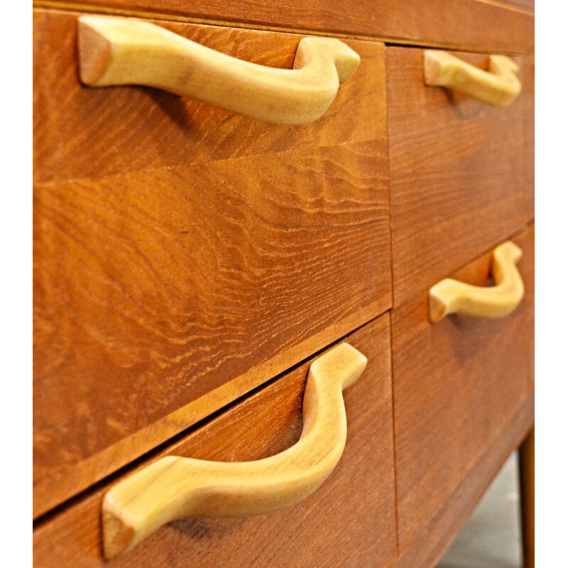 Mid-Century Teak Chest of Drawers - 1960s