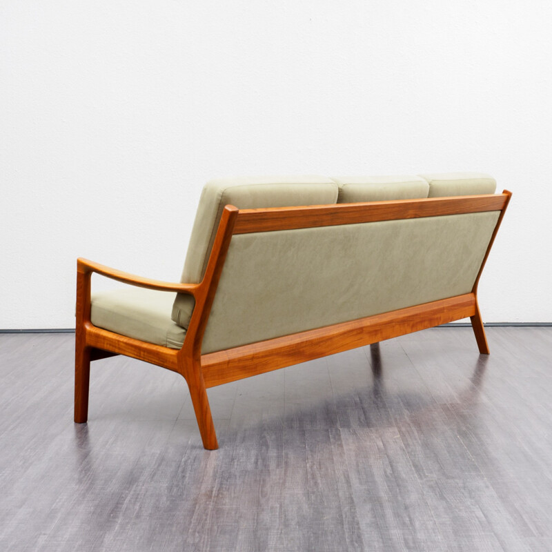 Mid-century Danish teak sofa by Ole Wanscher for P. Jeppesen - 1950s