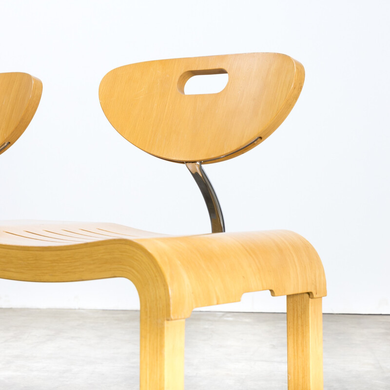 Mid-century double seat bench by Ruud Jan Kokke for Kembo - 1960s