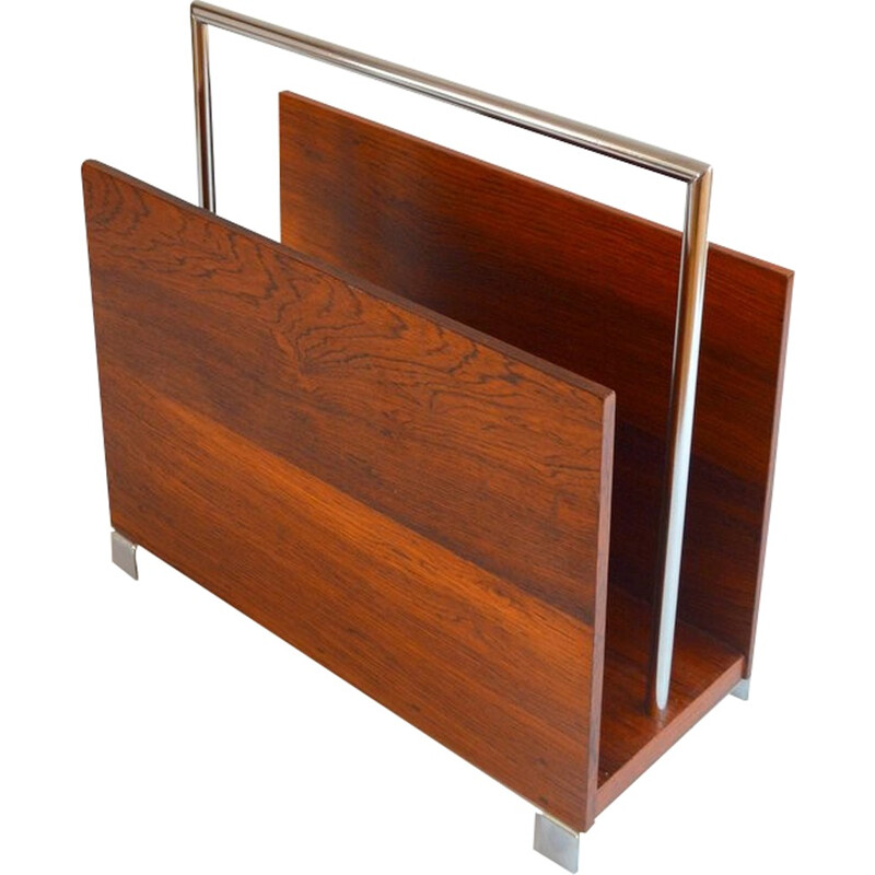 Scandinavian vintage magazine rack - 1960s