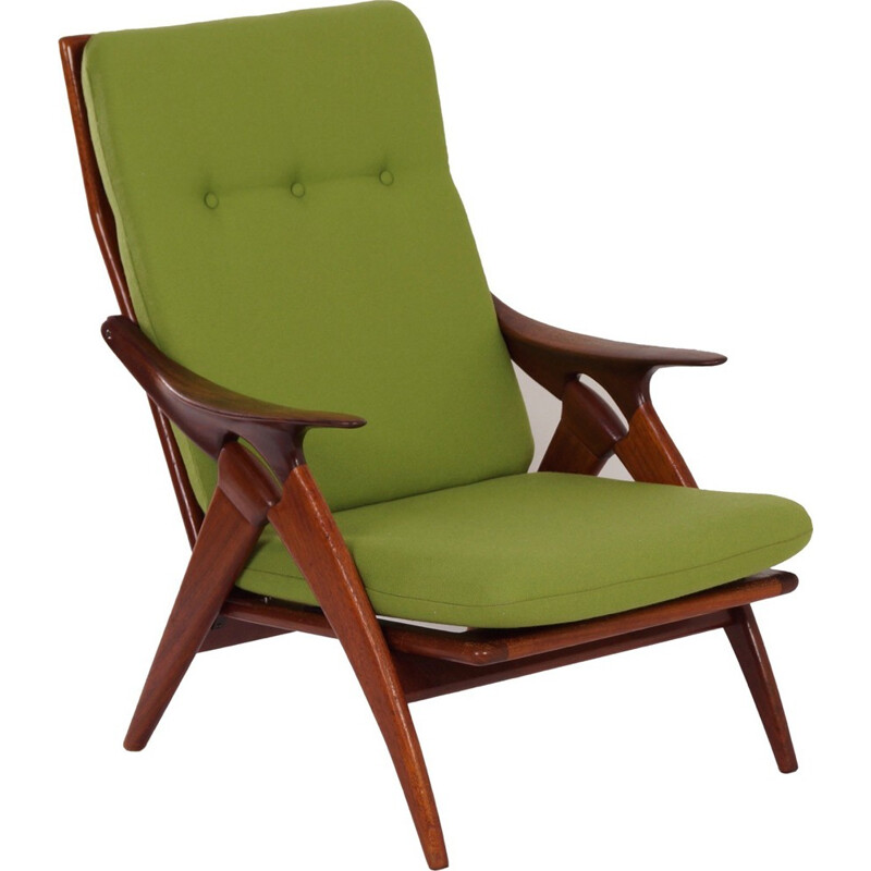 Teak Easy Chair The Knot by De Ster Gelderland - 1960s