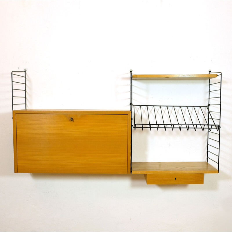 Mid-century String modular shelving system - 1940s