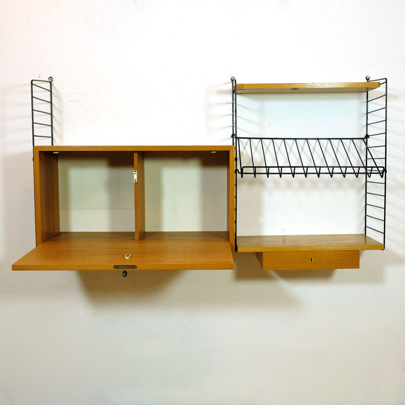 Mid-century String modular shelving system - 1940s