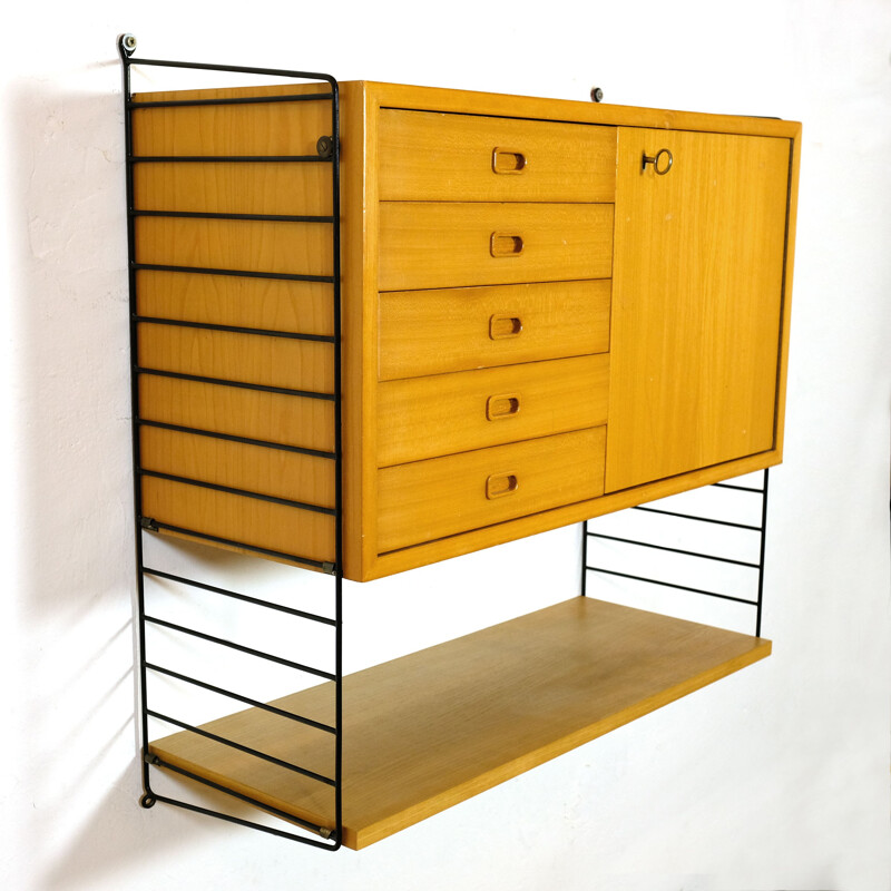 Mid-century modular shelves by Nisse & Kajsa Strinning - 1950s