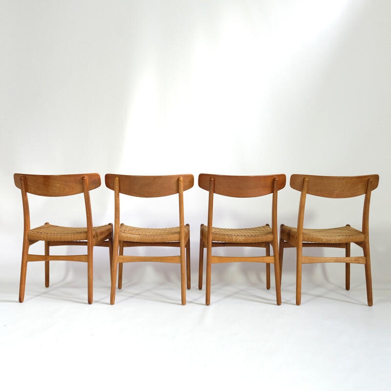 Set of four CH23 chairs by Hans Wegner - 1960s