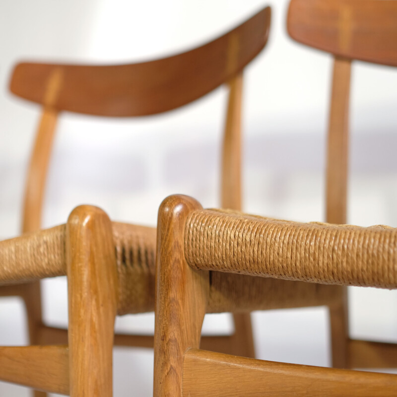 Set of four CH23 chairs by Hans Wegner - 1960s