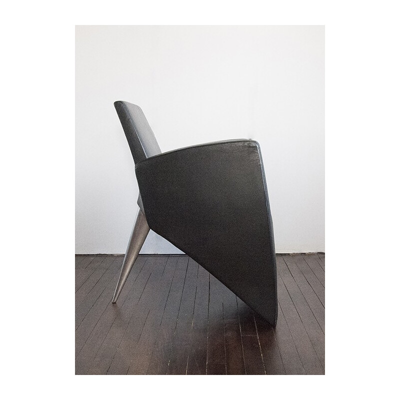 Fauteuil Jack Lang vintage par Philippe Starck - 1980