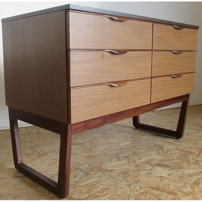 Mid-century Small chest of drawers for Europa - 1970s