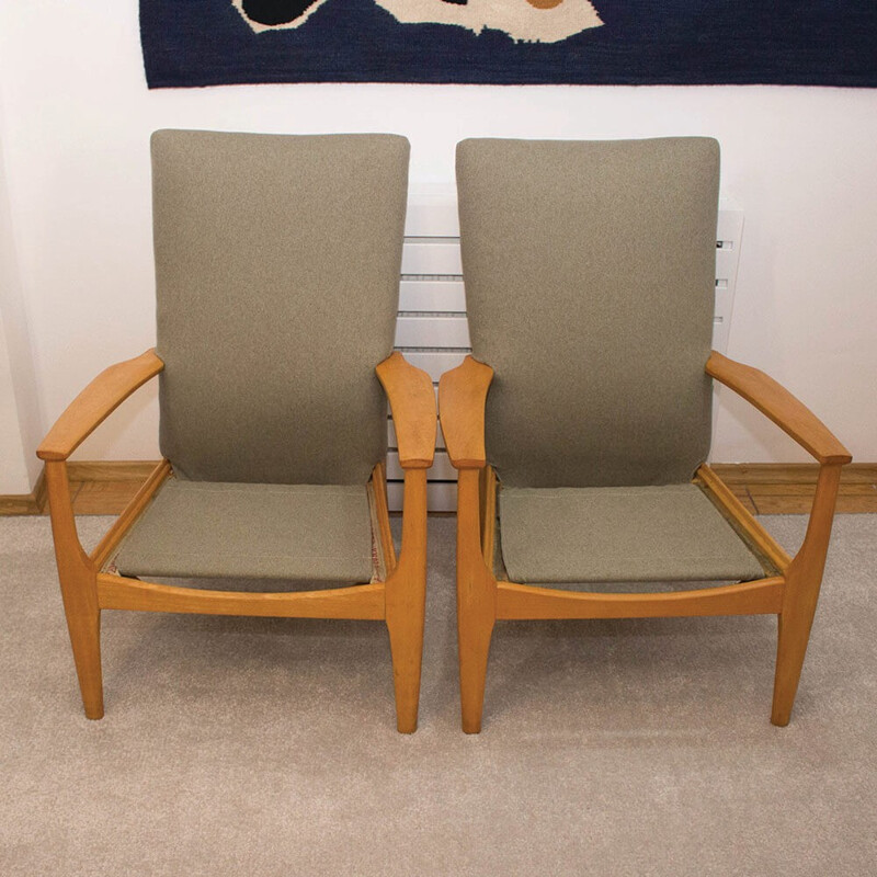 British model PK9881023 armchairs from Parker Knoll collection - 1960s