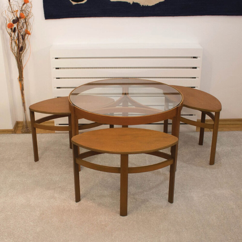 Trinity mid-century nesting tables by Nathan - 1960s