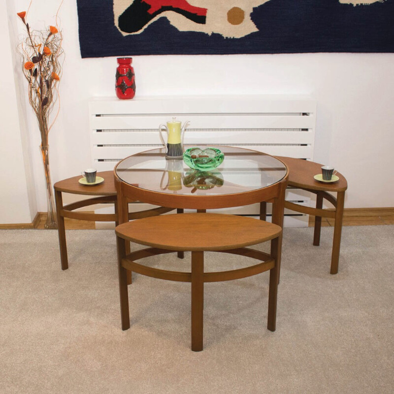 Trinity mid-century nesting tables by Nathan - 1960s