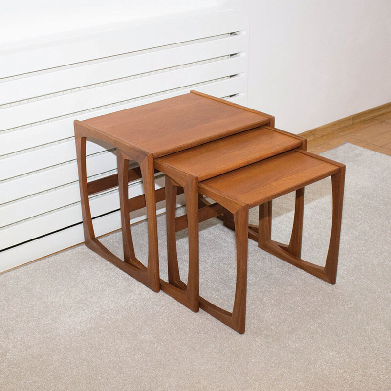 Mid-century Quadrille nesting tables for G-Plan - 1960s