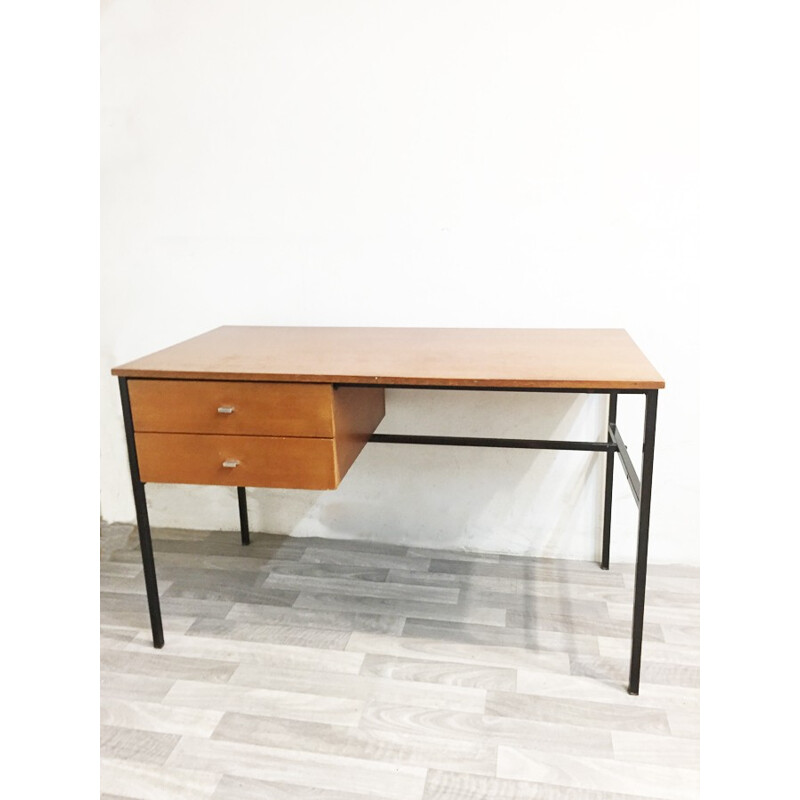 Bureau vintage de Pierre Guariche édition Meurop - 1950