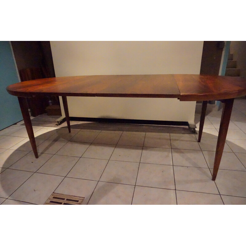 Scandinavian Extendable Rio Rosewood Dining Table - 1960s