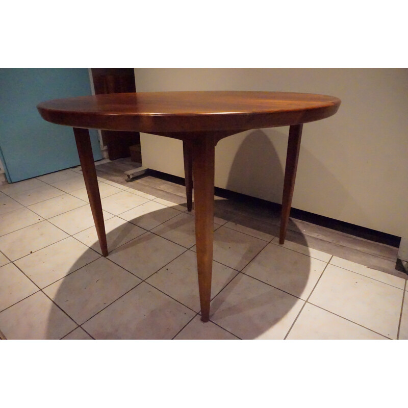 Scandinavian Extendable Rio Rosewood Dining Table - 1960s