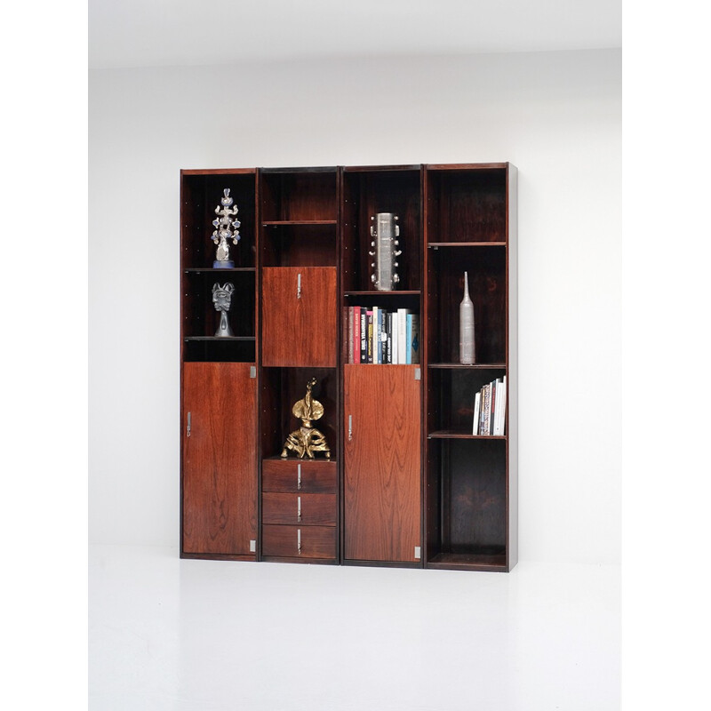Double-sided Bookcase Room divider - 1970s