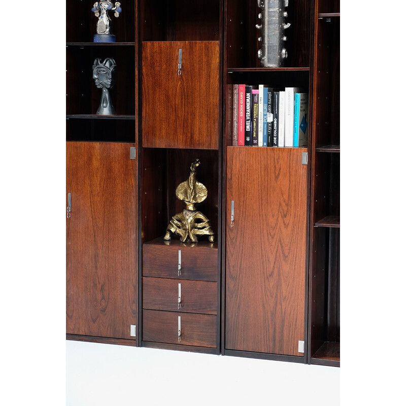 Double-sided Bookcase Room divider - 1970s