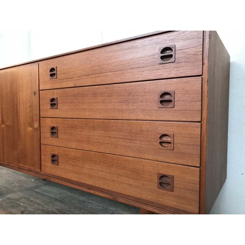 Scandinavian sideboard teak - 1960s