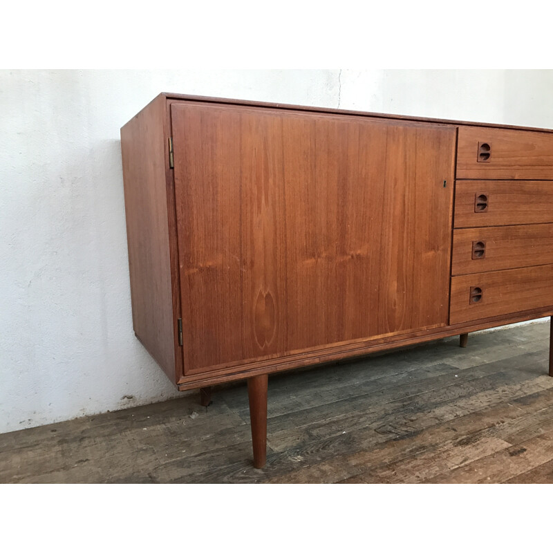 Petite Enfilade scandinave en teck - 1960