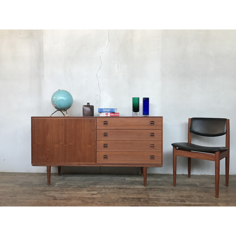 Scandinavian sideboard teak - 1960s