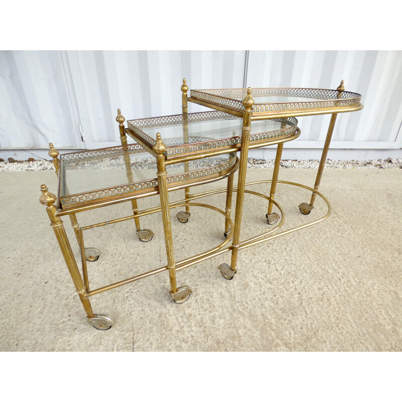 Vintage serving trolley table - 1950s