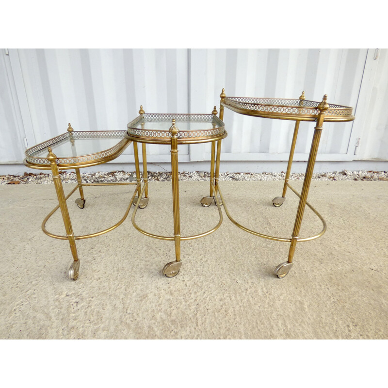 Vintage serving trolley table - 1950s