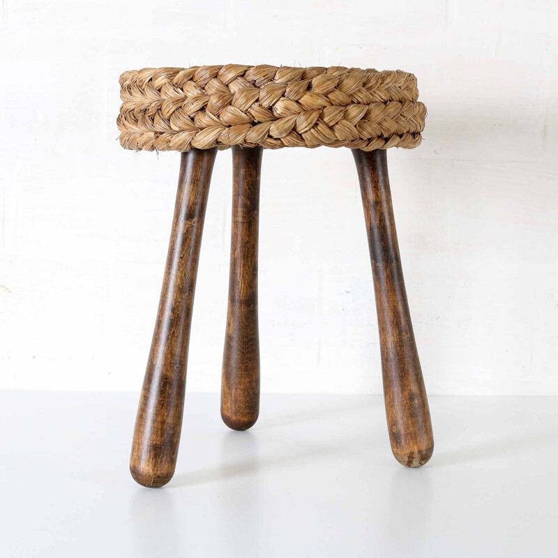 Vintage scandinavian stool - 1970s