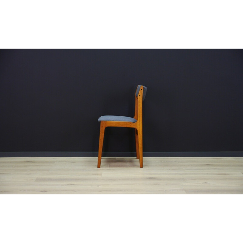 Set of 6 Retro teak danish chairs - 1960s