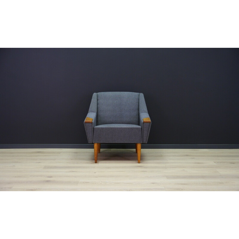 Fauteuil en bois vintage classique - 1960