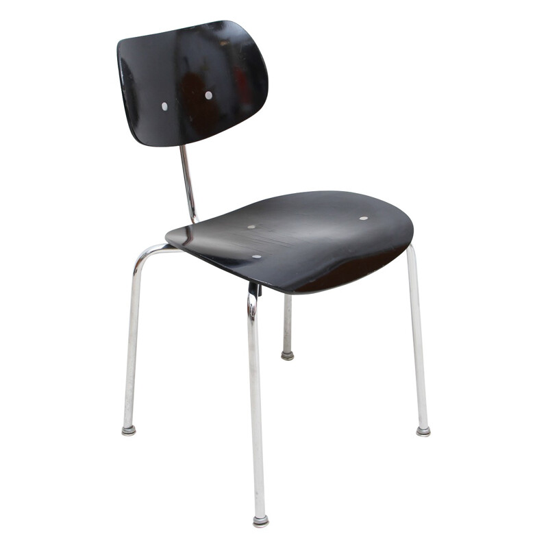 Black "SE68" chair, Egon EIERMANN - 1950s