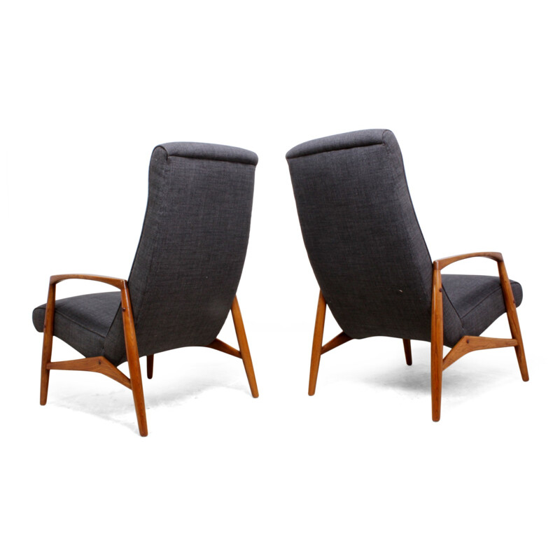 Set of 2 Vintage Armchairs by Elm - 1960s