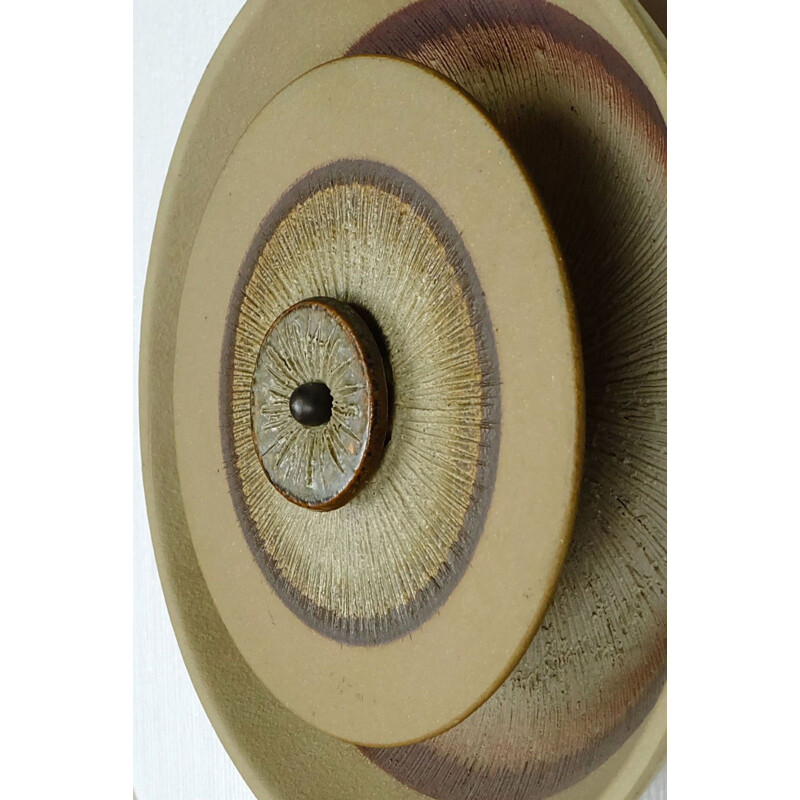 Danish Ceramic Wall lamp by Backhausen et Brandborg soholm - 1960s