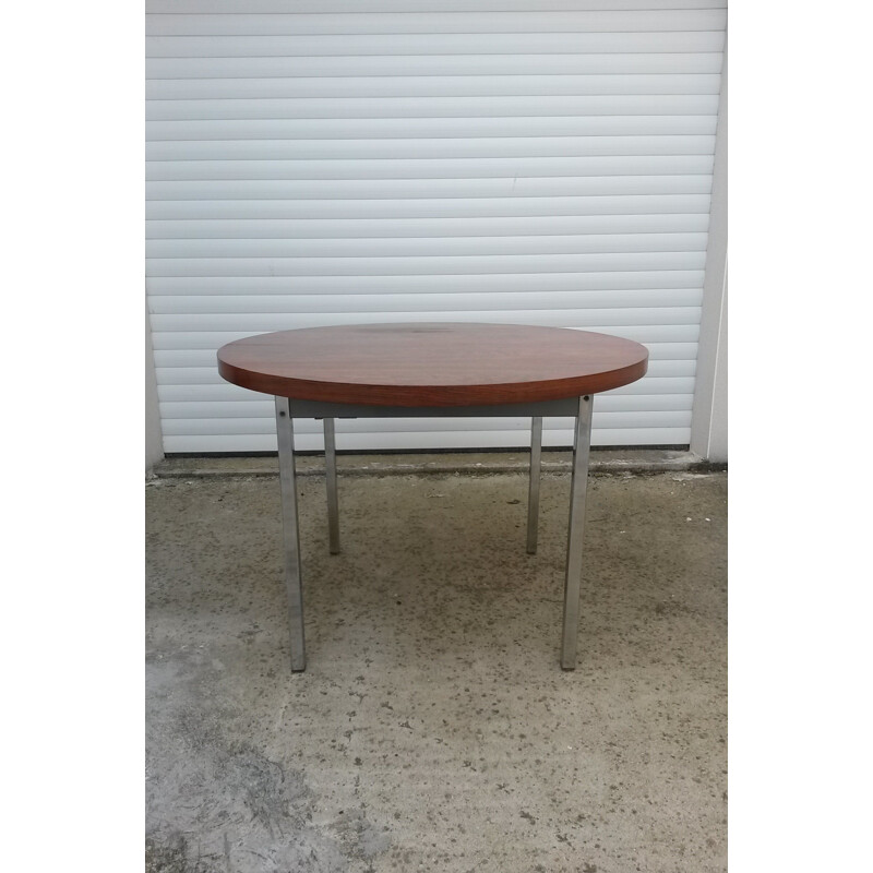 Table moderniste vintage en palissandre - 1960
