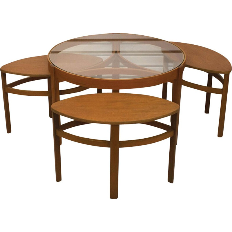 Trinity mid-century nesting tables by Nathan - 1960s