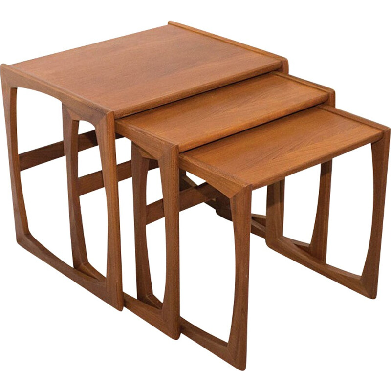 Mid-century Quadrille nesting tables for G-Plan - 1960s
