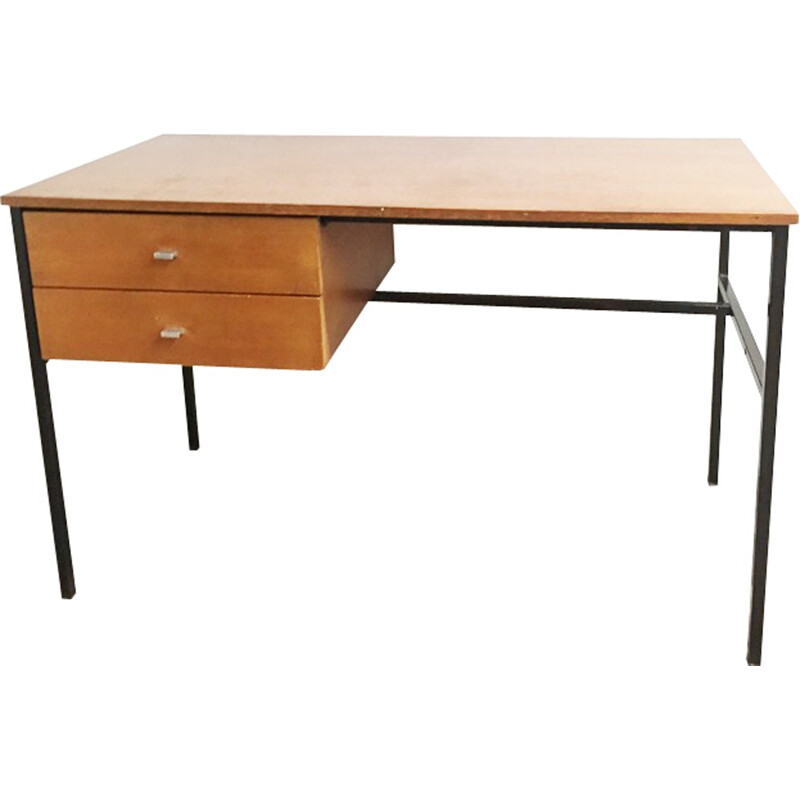 Mid-century Desk by Pierre Guariche for Meurop edition - 1950s