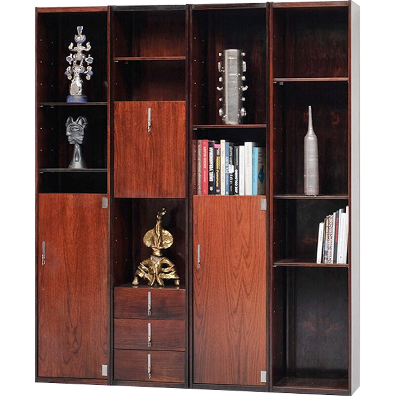 Double-sided Bookcase Room divider - 1970s