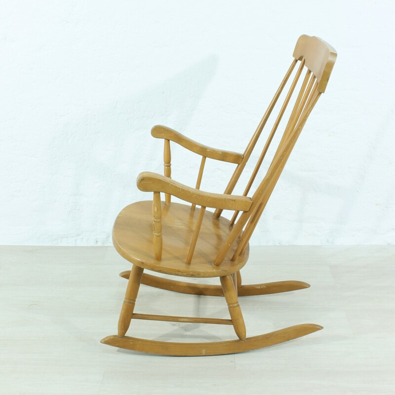 Chaise à bascule vintage - 1960