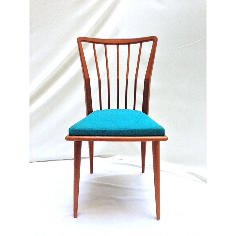 6 Vintage chairs in cherrywood - 1960s