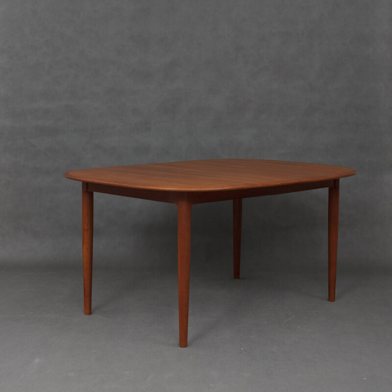 Table à repas vintage en teck par Skovmand & Andersen - 1960