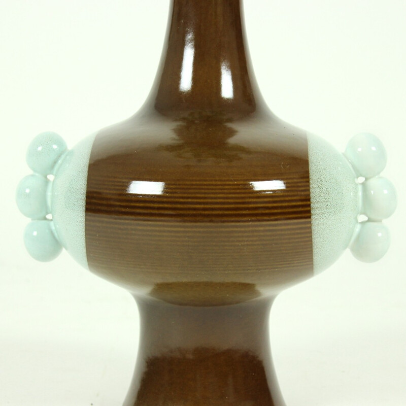 Vase vintage en vitrocéramique par Kravsko, 1960