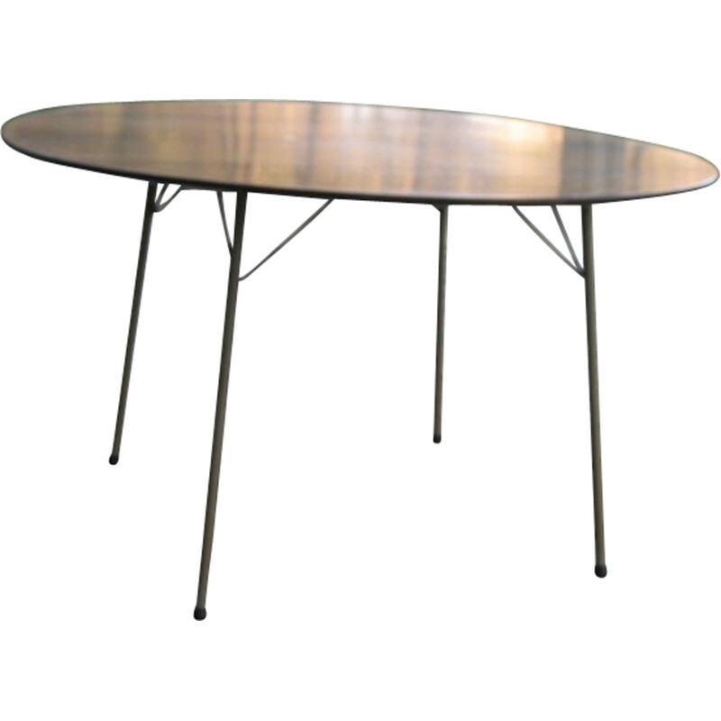 Vintage rosewood high table model 3600 by Arne Jacobsen - 1950s